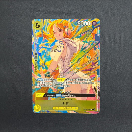 One Piece Card Nami Promotion Pack OP08-106 SR Japanese