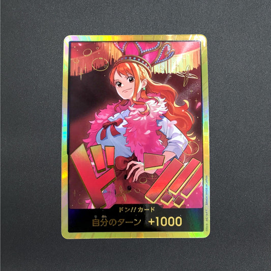 One Piece Card DON!! Nami Gold Heroines Edition EB-03 Japanese