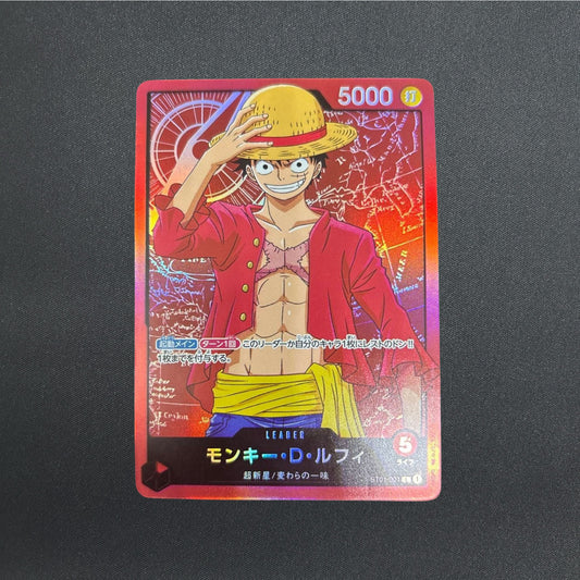 One Piece Card Monkey D Luffy Leader Family Deck Set ST01-001 Japanese