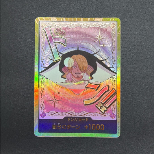 DON !! Card Gold Frame Charlotte Pudding ONE PIECE Card The Best Vol.2 NM