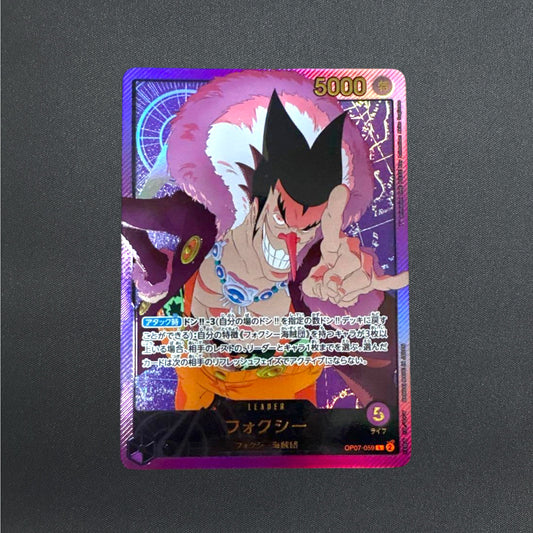 Foxy L OP07-059 Gold Text Anime 25th Collection ONE PIECE Card Game Japanese NM