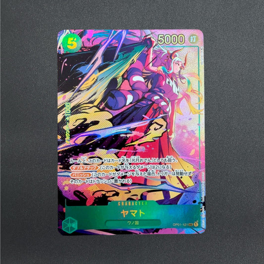 Yamato OP01-121 SEC Parallel ROMANCE DAWN One Piece Card Game Japanese NM