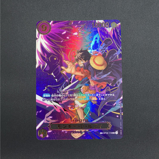 Monkey D. Luffy SP OP09-119 SEC Alt Art Carrying on His Will ONE PIECE Japanese