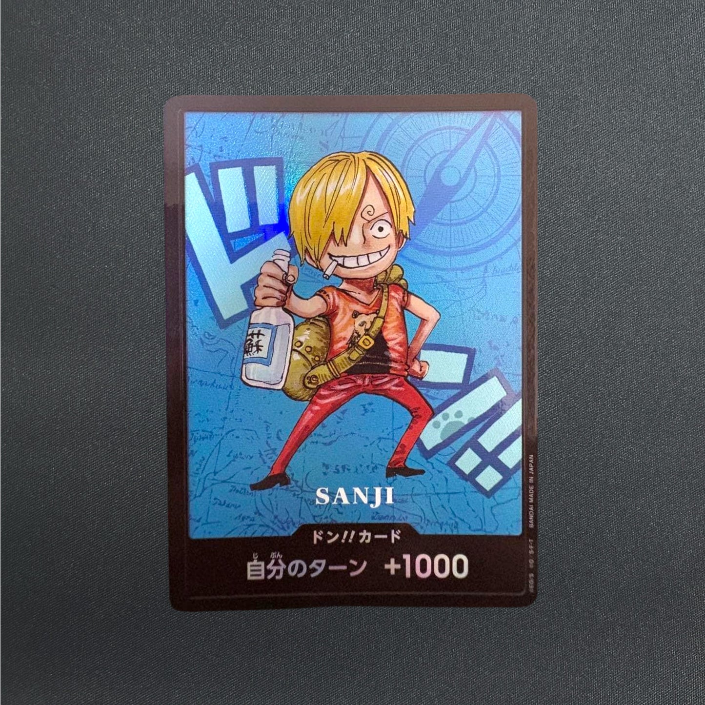 Sanji DON!! Card Promo Kumamoto Edition One Piece Card Japanese