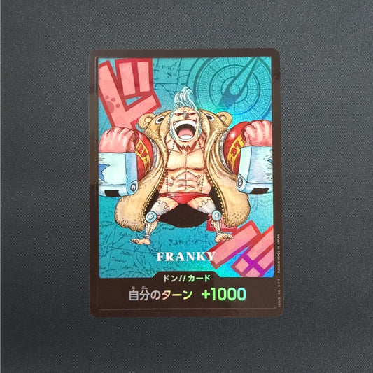 Franky DON!! Card Promo Kumamoto Edition One Piece Card Japanese