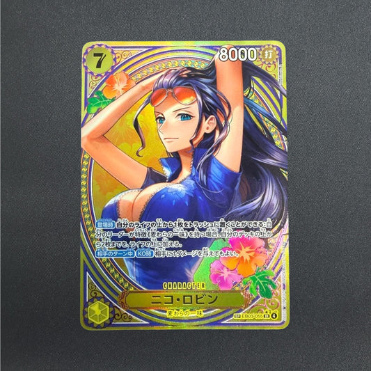 Nico Robin EB03-055 SP SR Parallel ONE PIECE Card Heroines edition 2025 - NM