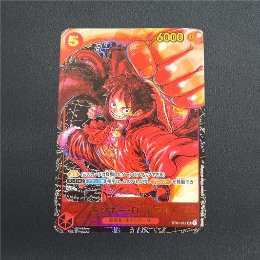 Monkey D. Luffy SP ST01-012 SR Awakening of the New Era One Piece Card Japanese