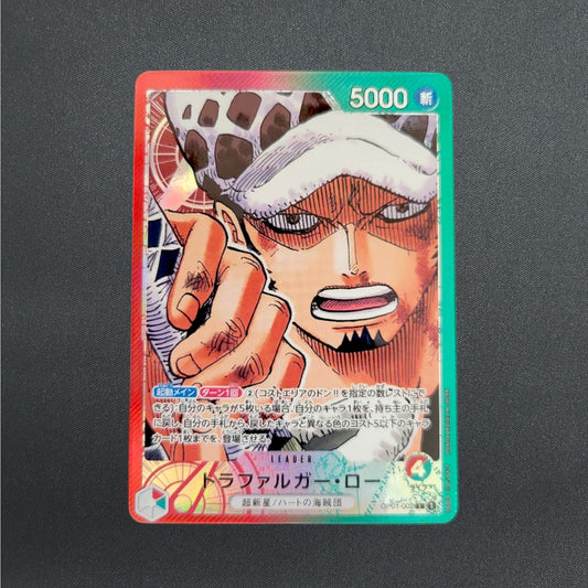 Trafalger D. Water Law OP01-002 L Parallel ROMANCE DAWN ONE PIECE Card Japanese