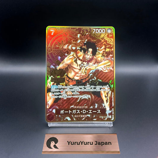 One Piece Card Portgas D. Ace 2nd Anniversary OP02-013 SR Japanese