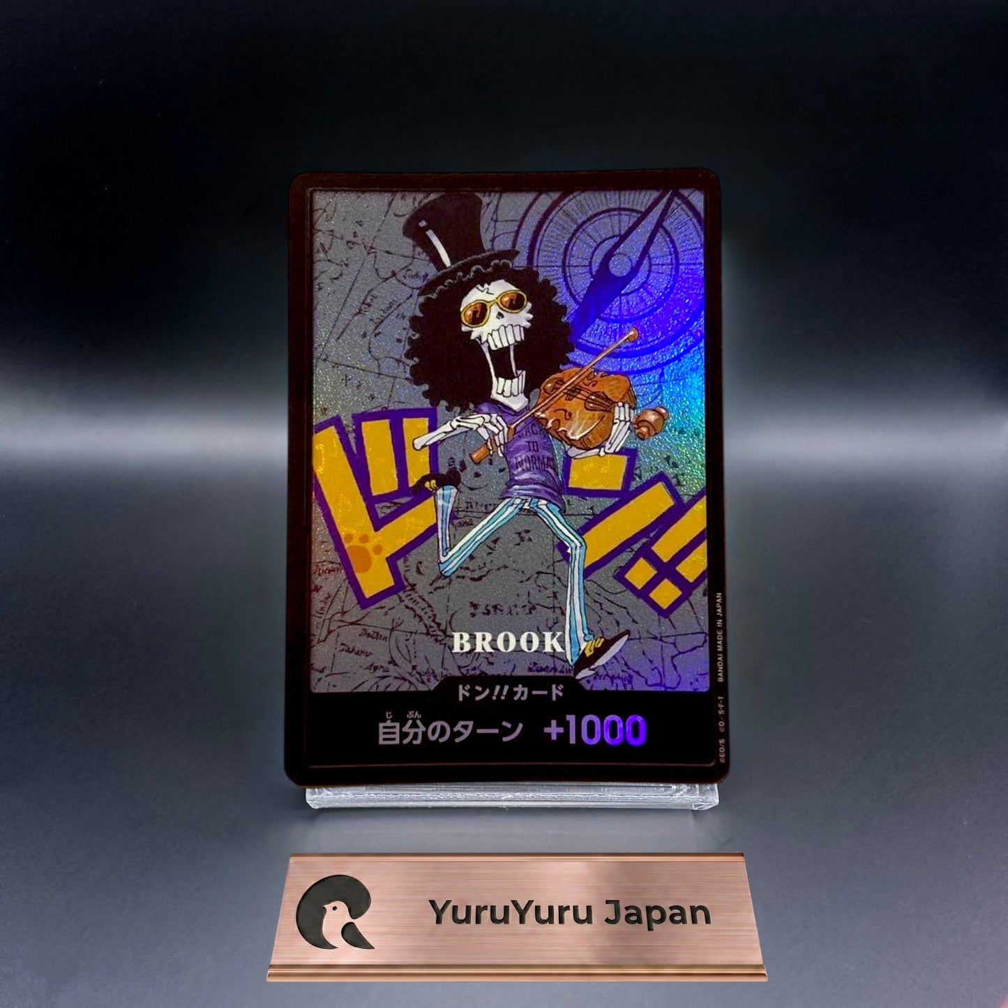 Brook DON!! Card Promo Kumamoto Edition One Piece Card Japanese