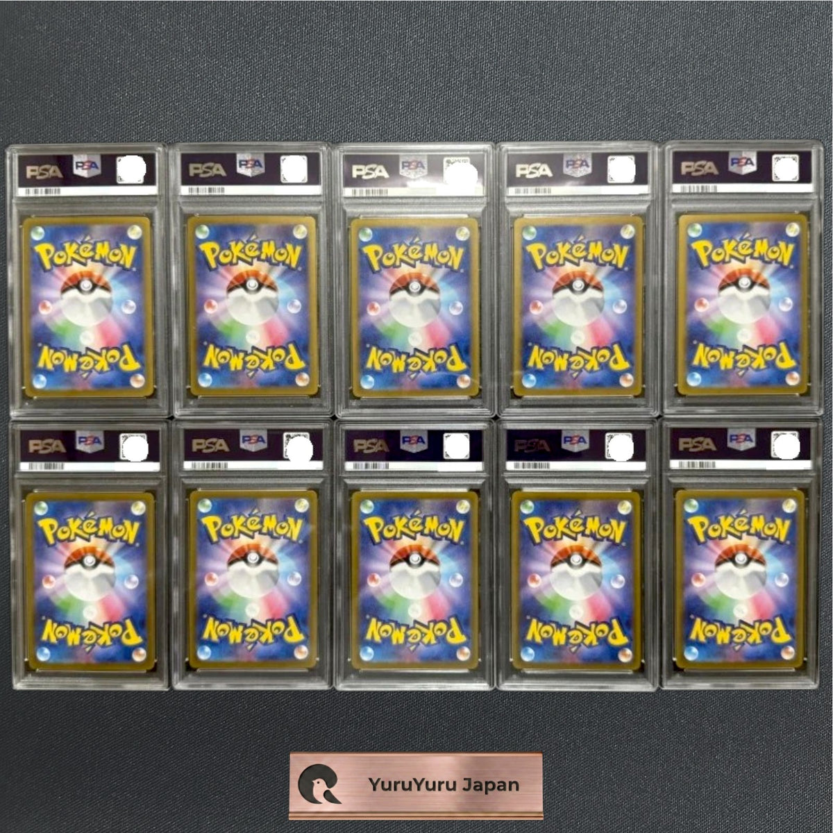 PSA 10 Terastal Festival Eevee Evolution SAR Complete Set Of 10 Pokemon Japanese