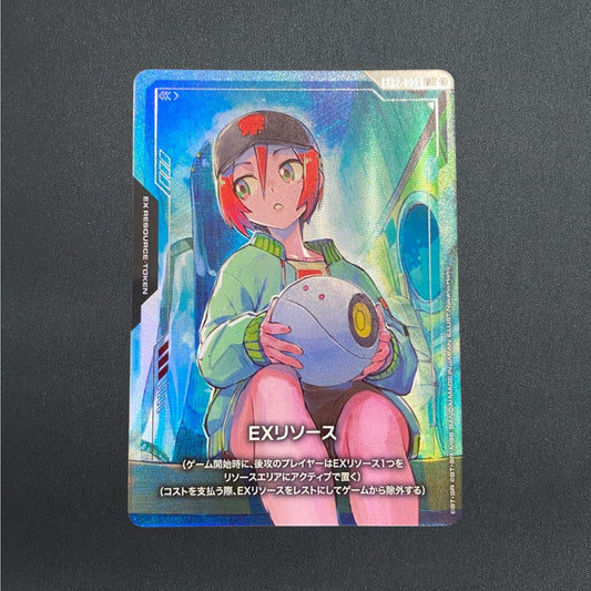 EX Resource Machu P EXRP-009 PC02A Promo Gundam Assemble Set Gundam Card Japan