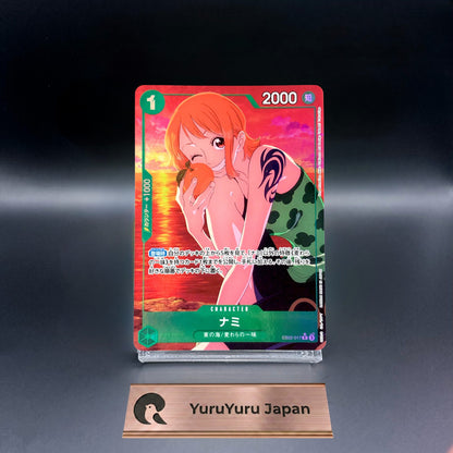 Nami EB02-017 R Parallel Anime 25th Collection ONE PIECE Card Game Japanese NM