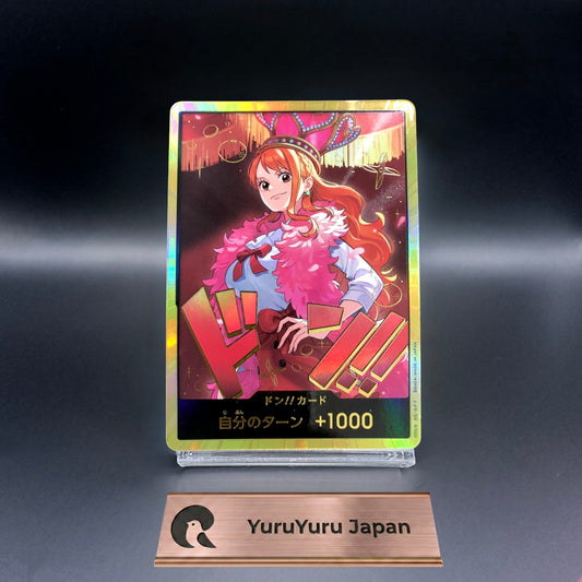 One Piece Card DON!! Nami Gold Heroines Edition EB-03 Japanese