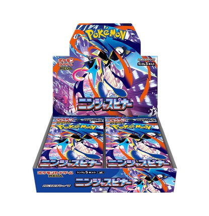 MEGA Ninja Spinner Booster Box M4 Sealed New w/Shrink Pokemon Card Japanese 2026