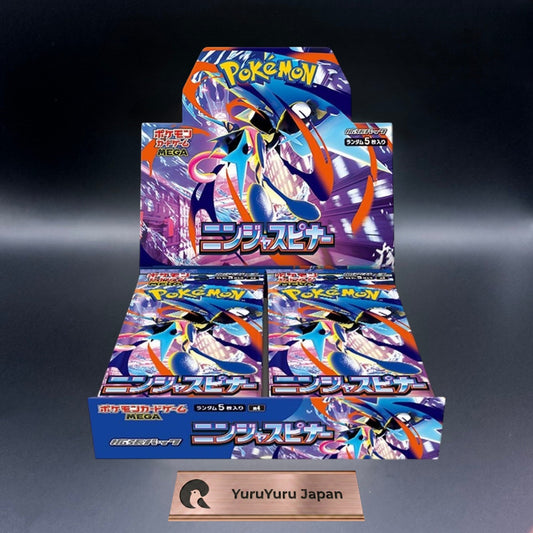MEGA Ninja Spinner Booster Box M4 Sealed New w/Shrink Pokemon Card Japanese 2026