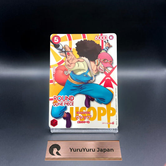 Usopp OP11-003 ROUND 1 x ONE PIECE Card Japanese Promo 2026 NM