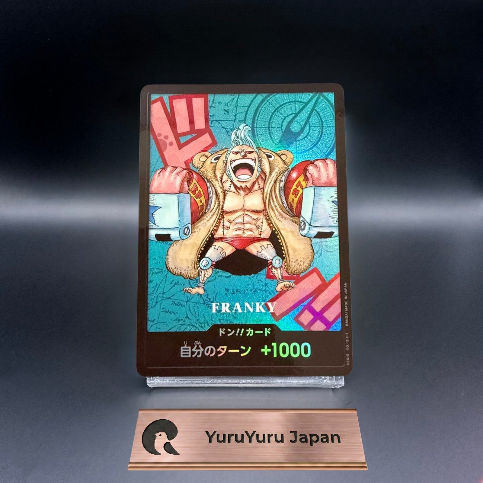 Franky DON!! Card Promo Kumamoto Edition One Piece Card Japanese