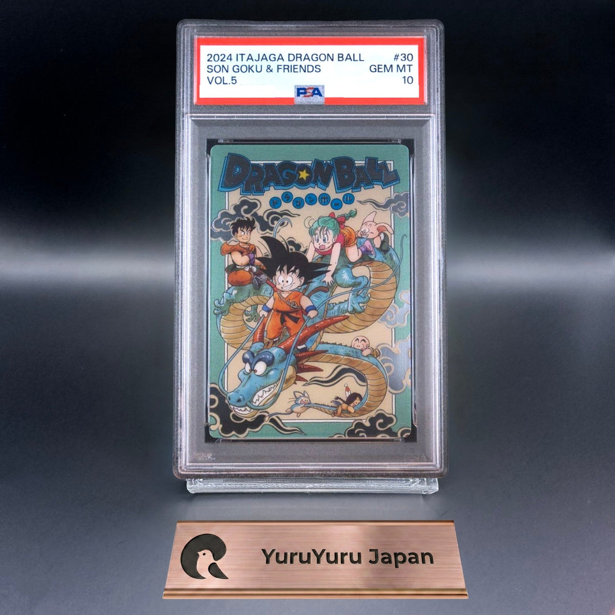PSA 10 Itajaga Dragon Ball Vol.5 Son Goku & Friends #30 SEC Japanese Card 2024