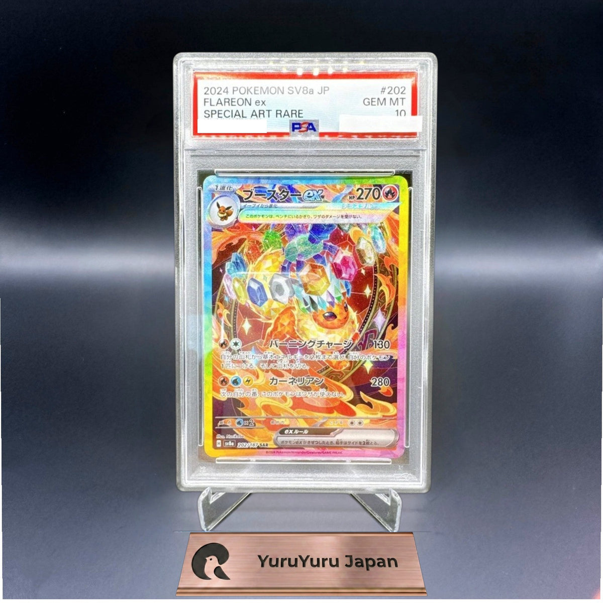 PSA 10 Terastal Festival Eevee Evolution SAR Complete Set Of 10 Pokemon Japanese