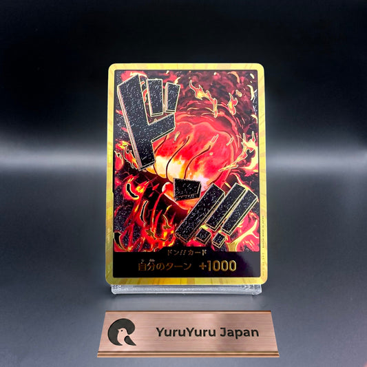 One Piece Card Japanese DON!! Card Sakazuki / Akainu Gold Frame PRB-01 Foil CCG