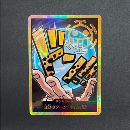 DON !! Card Gold Frame Trafalger Law PRB-01 ONE PIECE Card The Best Japanese NM