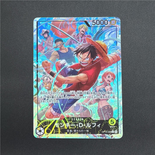 One Piece Card Japanese Monkey D. Luffy L Alternate Art OP15-098 KAMI's Island