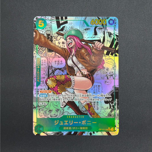 Bonney OP12-118 Comic Parallel Manga Alt Art Legacy Of The Master ONE PIECE Card