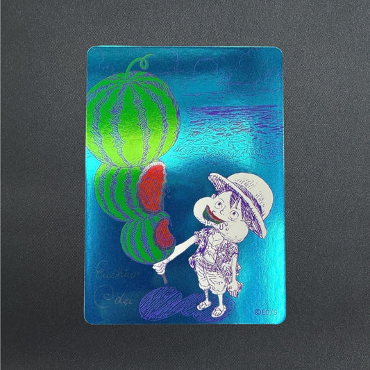 PSL ONE PIECE Japan Luffy Meta-Kira Card 5 pcs Natsukomi 2026 Eiichiro Oda Promo