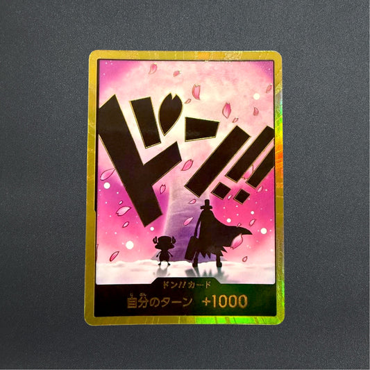 One Piece CCG Japanese DON!! Card Tony Tony Chopper Gold PRB-02 THE BEST vol.2