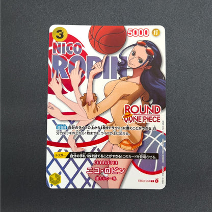 Nico Robin EB03-054 ROUND 1 x ONE PIECE Card Promo Japanese 2026