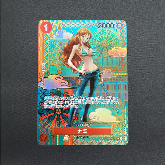 Nami SP OP01-016 R Parallel Awakening of the New Era ONE PIECE Card Japanese NM