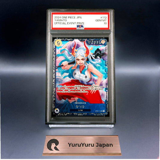 PSA 10 Yamato OP04-112 SR Flagship Battle Best 8 Prize - ONE PIECE Card Japanese