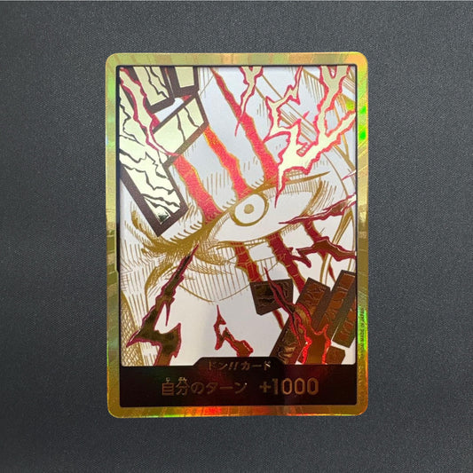 DON !! Card Shanks Gold Frame ONE PIECE CARD THE Best vol.2 Japanese