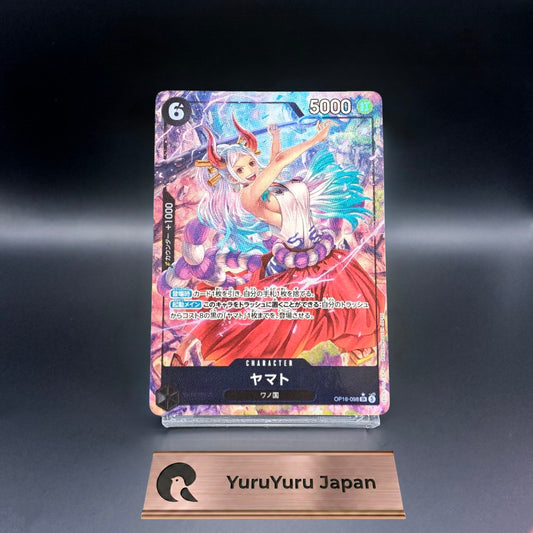 Yamato OP16-098 SR Parallel The Time Of Battle Japanese ONE PIECE Card 2026
