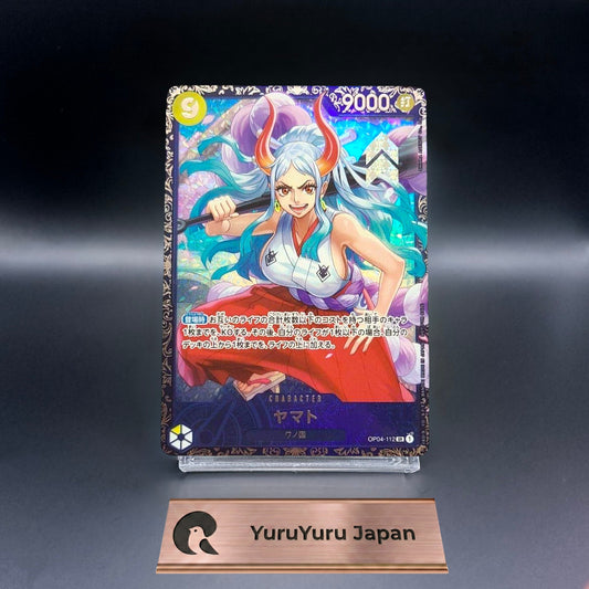 One Piece Card Yamato Best 8 OP04-112 SR Japanese