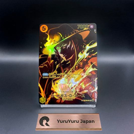 Portgas D. Ace ST13-011 SP Alt Art  Legacy of the Master Japanese One Piece Card