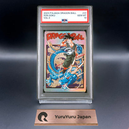PSA 10 Son Goku Dragon Ball Itajaga Card SEC Vol.3 31 Japanese 2023