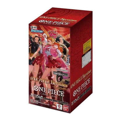 Heroines Edition Booster Box EB-03 ONE PIECE Card Game Japanese Tape Sealed