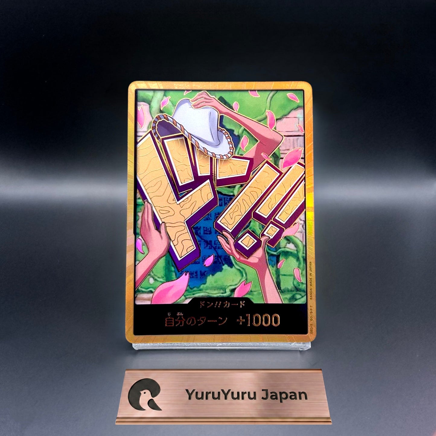 DON !! Card Gold Frame Nico Robin The Best Vol.2 PRB-02 Japanese ONE PIECE Card