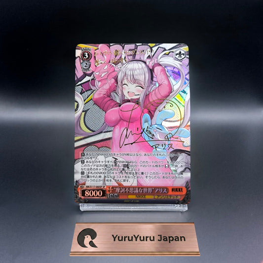 Weiss Schwarz Goddess of Victory Nikke Alice NIK/S117-060SP Signed Foil Japanese