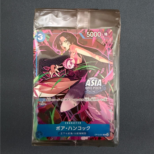 [Sealed] Boa Hancock OP13-051 Promo ASIA Mini-tin Pack Set vol.3 Japanese
