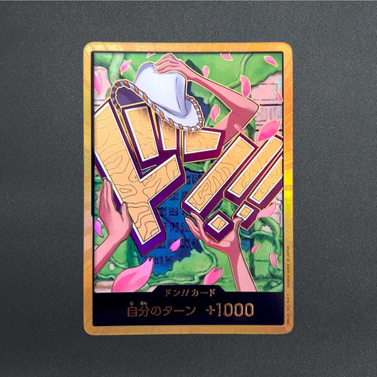 DON !! Card Gold Frame Nico Robin The Best Vol.2 PRB-02 Japanese ONE PIECE Card