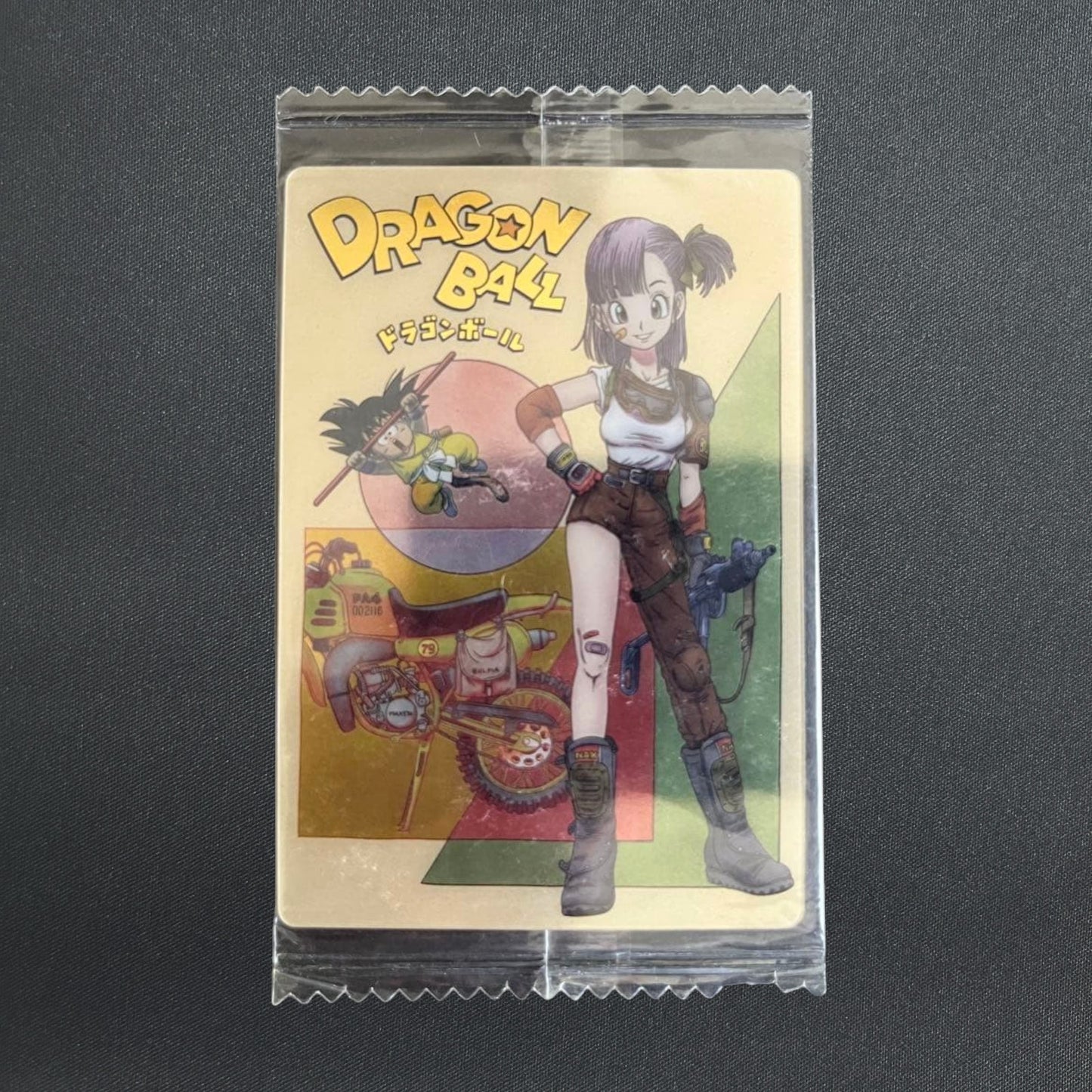 [Sealed] 4-30 SEC Bulma Goku Dragon Ball Itajaga Secret Rare Trading Card