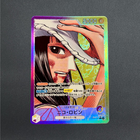 Nico Robin OP09-062 L Parallel Emperors in the New World ONE PIECE Card Japanese