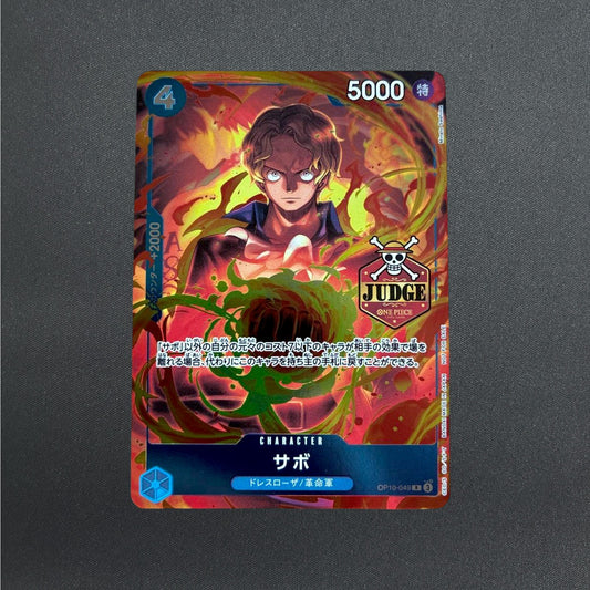 [OP10-049] Sabo R Official Judge Promotional Pack Vol.2