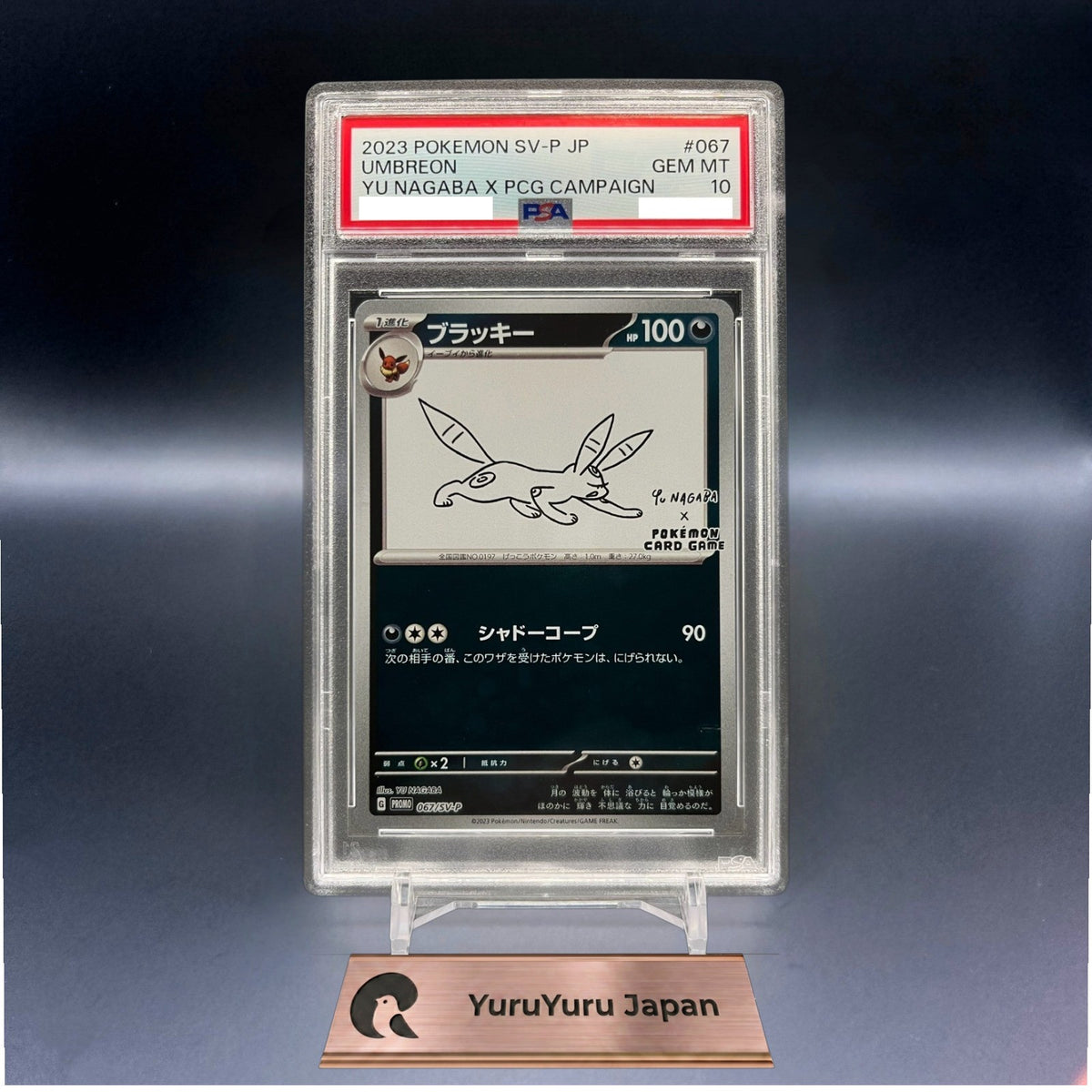 PSA 10 Yu Nagaba Eevee’s Promo Complete 9 Set Pokemon Card Japanese 2023