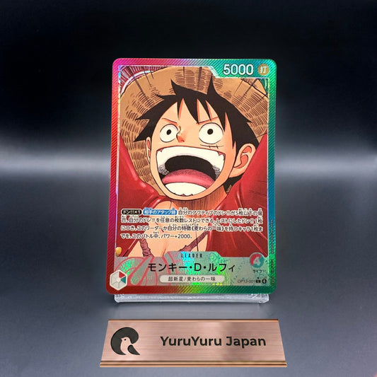 Monkey D. Luffy OP13-001 L Alt Art Carrying on His Will ONE PIECE Card Japanese