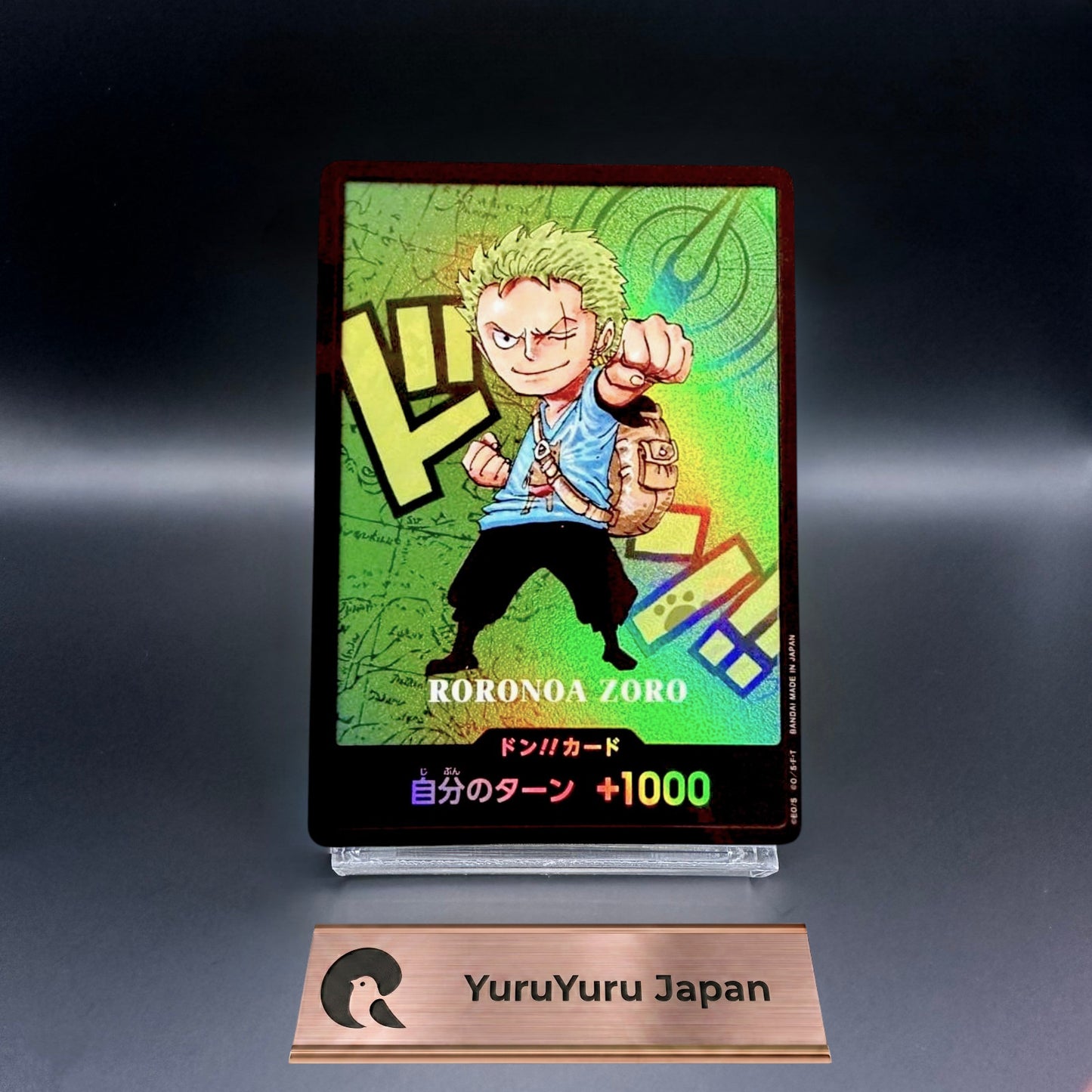 One Piece Card Zoro DON!! Kumamoto Edition Premium Japanese