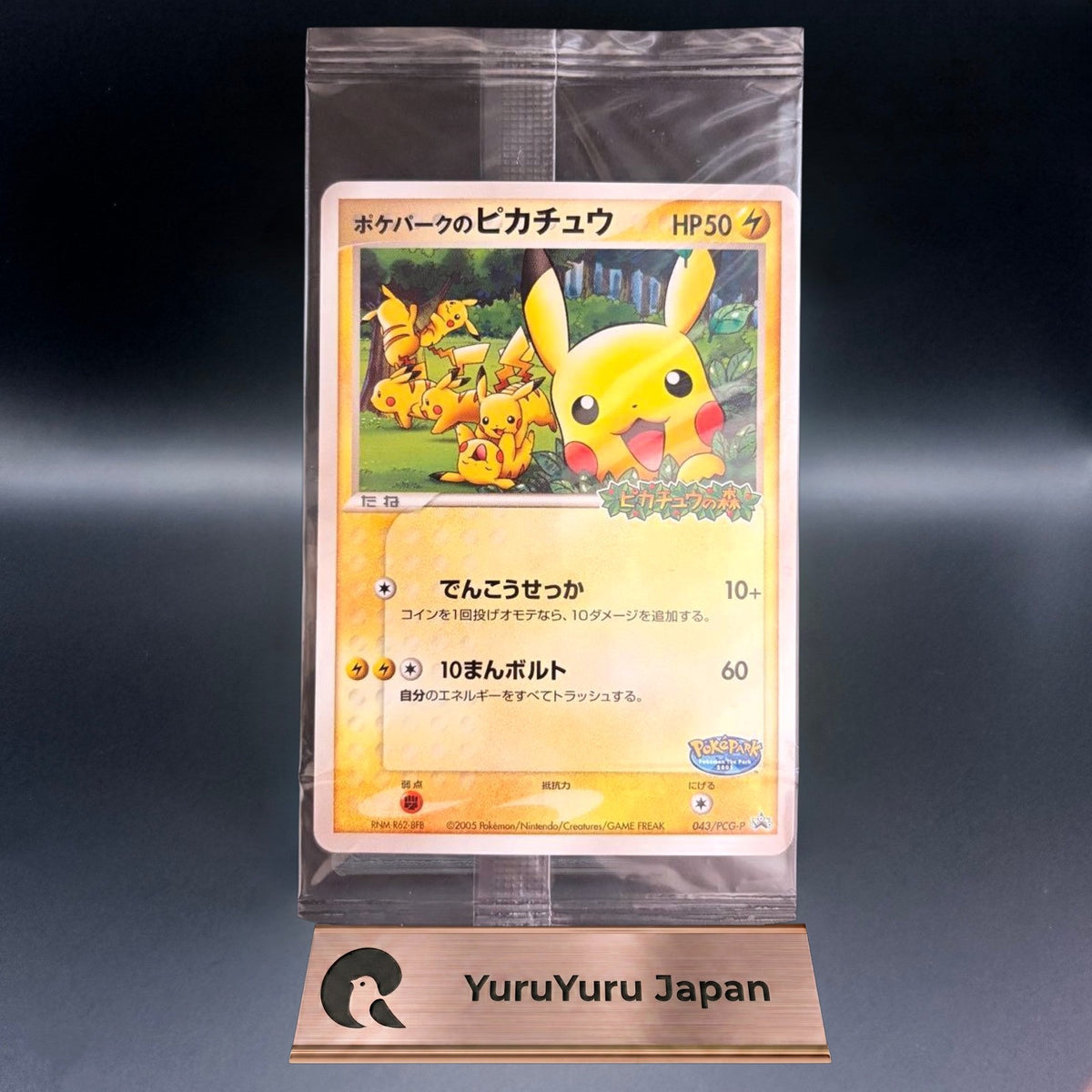 [Sealed] PokePark's Pikachu 043/PCG-P Promo Pokemon Card Japanese 2005